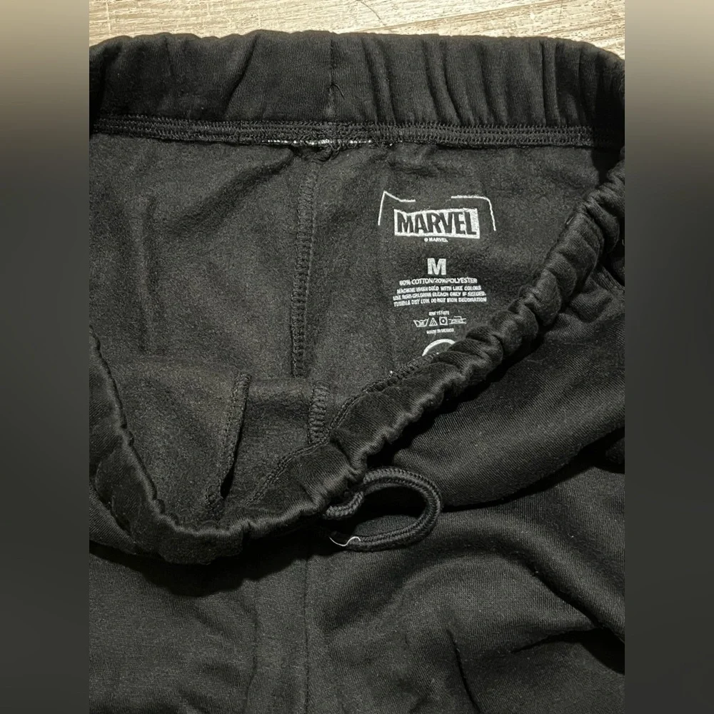 CVLA X MARVEL‎ Magneto men’s graphic Fleece Sweatpants pants black size medium